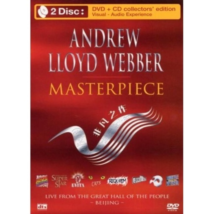 Elaine Paige, Kris Phillips, Lisa Crosato, Helen Walsh-Masterpiec/Box Set-Andrew Lloyd Webber-DVD+CD