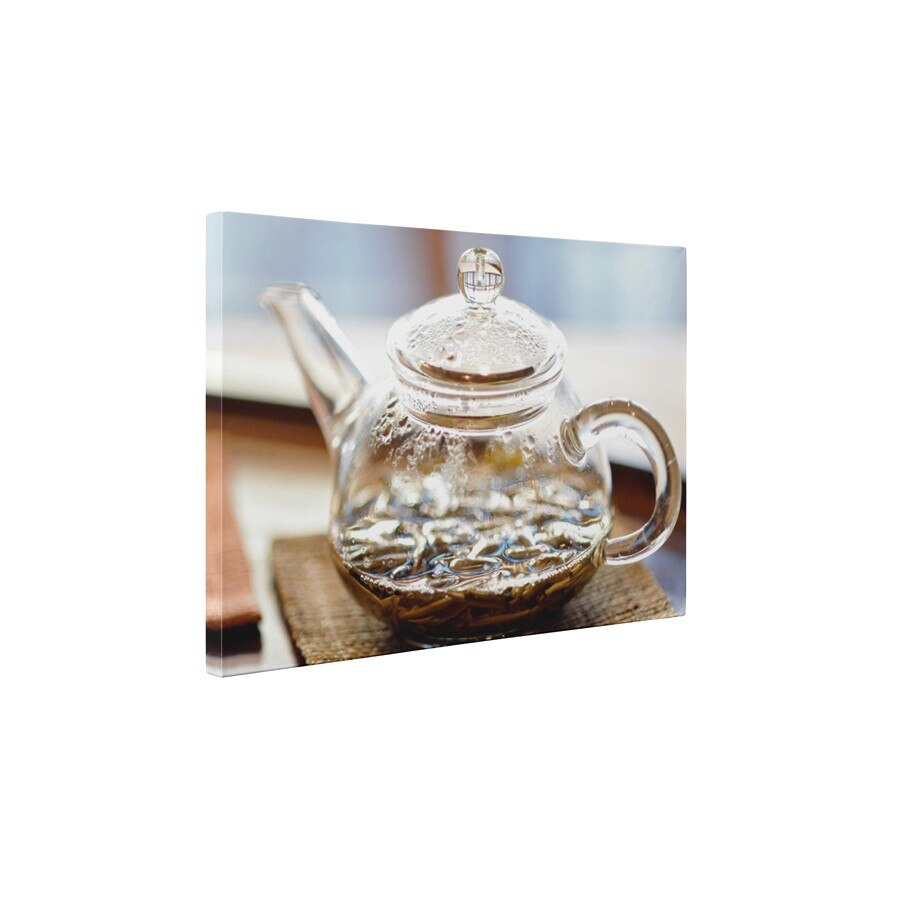Prepararea ceaiului - Tablou Canvas - 45x60 cm
