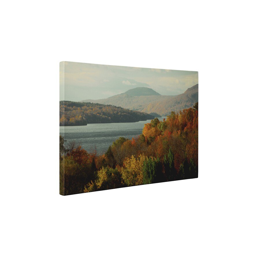 Muntii toamna - Tablou Canvas - 60x75 cm