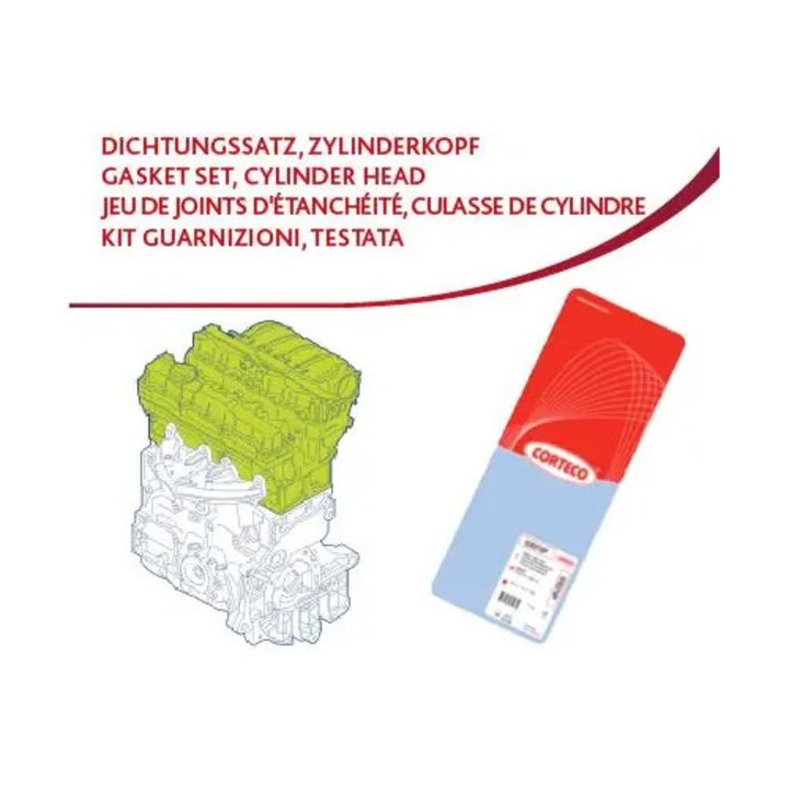 Set Garnituri, Chiulasa Vw Golf Vii Van (5G1) Benzina Corteco 83403685