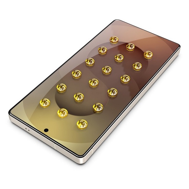 Folie Sticla Upzz® Titan Pentru Samsung Galaxy S26 ULTRA, Aplicator Inclus, Montaj Rapid, Transparenta Cu Rama Neagra