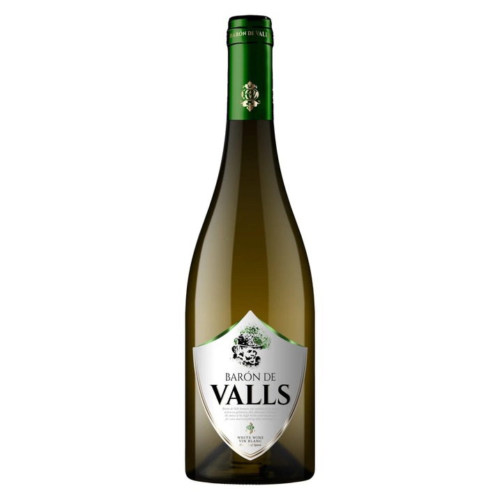Vin Alb Sec Vicente Gandia Baron de Valls, 750ml, aromă citrice, sticlă