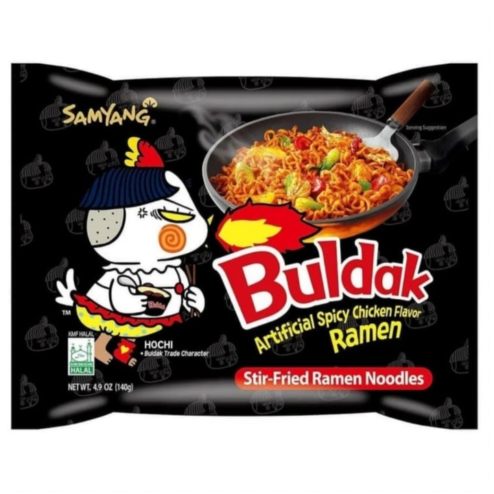 Samyang Ramen Carbo picant pui 140g
