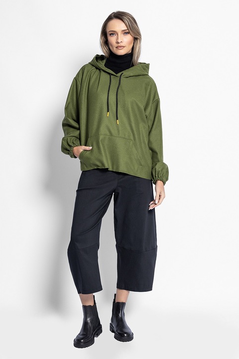 Antonia M, Hanorac lejer din amestec de lana, Verde, M