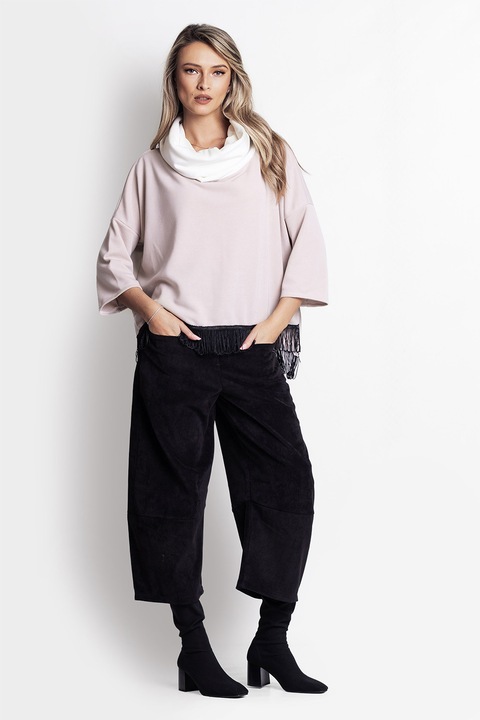 Antonia M, Bluza cu maneci cazute, Roz pal