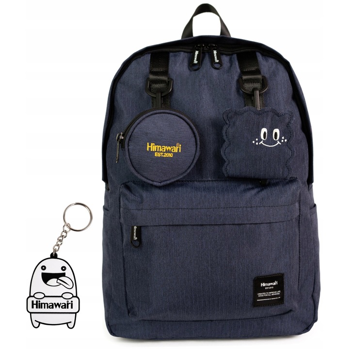 Rucsac Himawari Pupil S, impermeabil, bleumarin