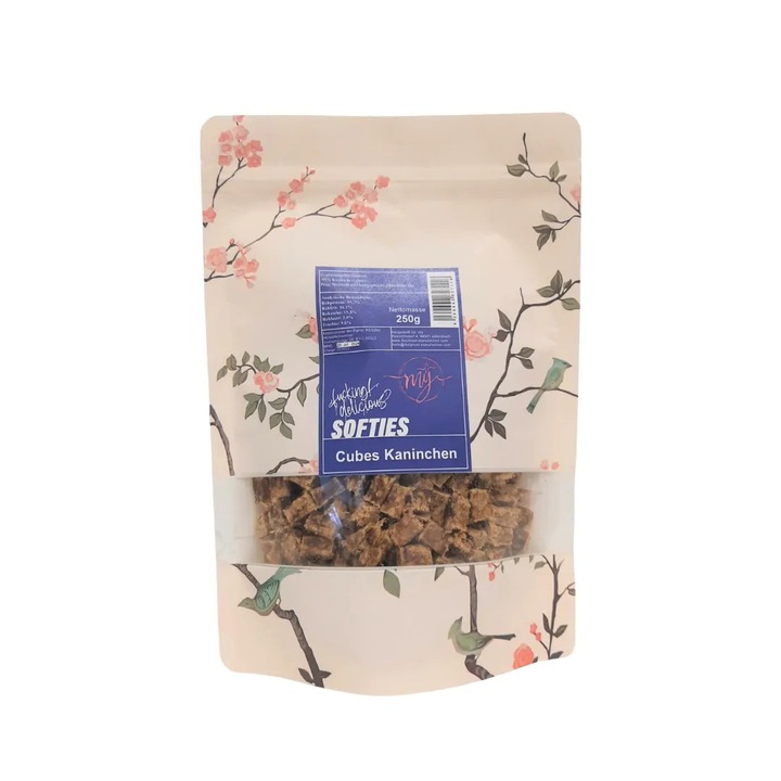 Recompense pentru caini, Paul & Paulina, carne de iepure, fara glicerina, 250g