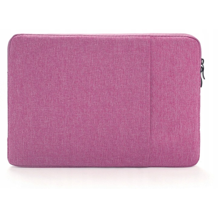 Husa laptop DKM 14x25x1.5cm rezistenta la apa si zgarieturi, negru