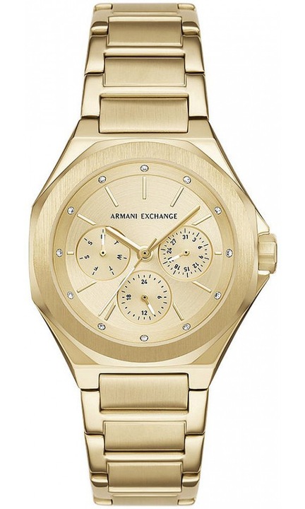 Ceas de dama ARMANI EXCHANGE AX4624, culoare aurie, in stil fashion