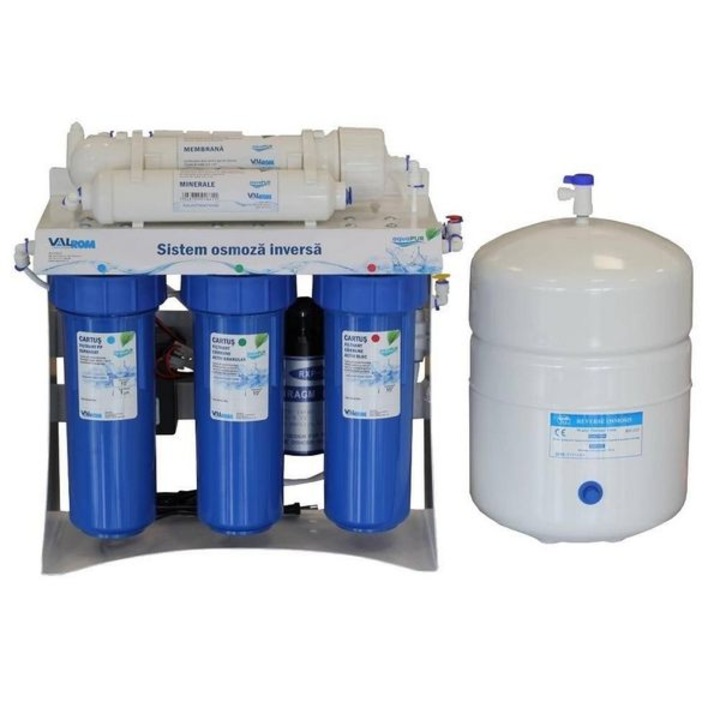 Statie osmoza inversa cu mineralizare si pompa, AquaPUR