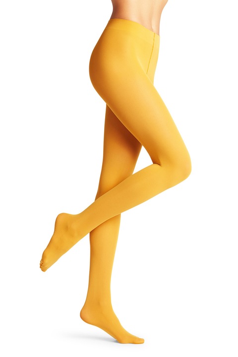 Falke, Dres semi-opac Pure Matt-50 DEN, Galben sofran