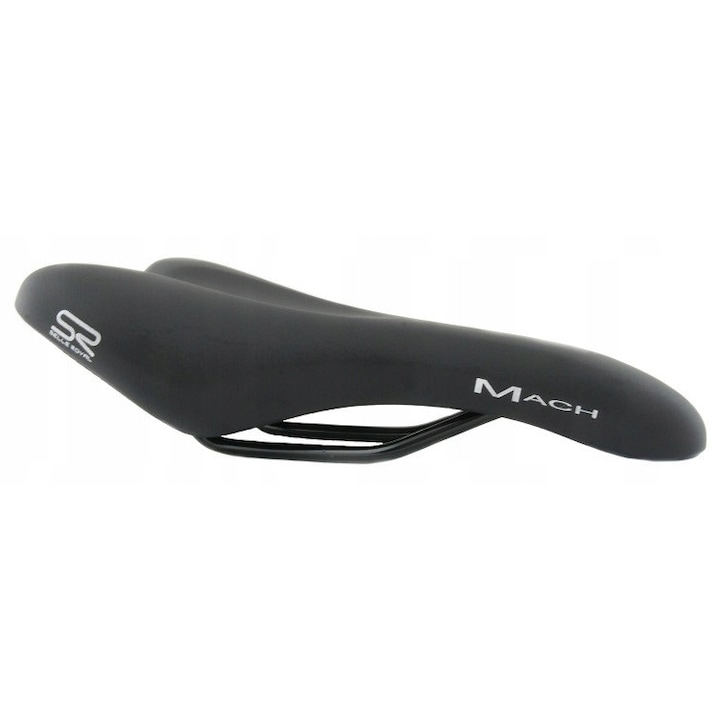 Sa de bicicletă Selle Royal Mach, neagră, 140x269mm, unisex, impermeabilă