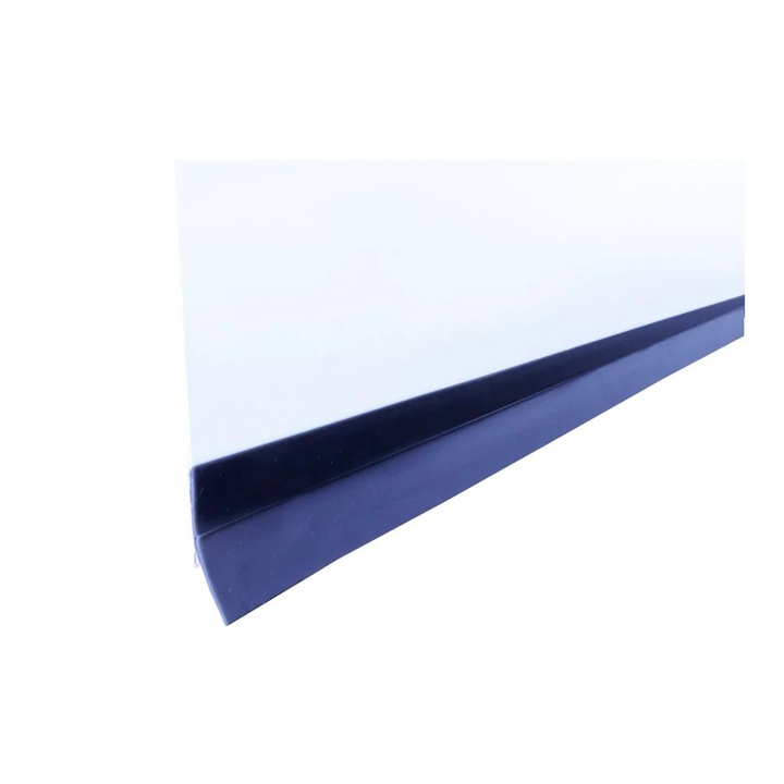 Garnitura Autoadeziva pentru Usi, EcoSavers, Silicon, 1m, Gri Deschis