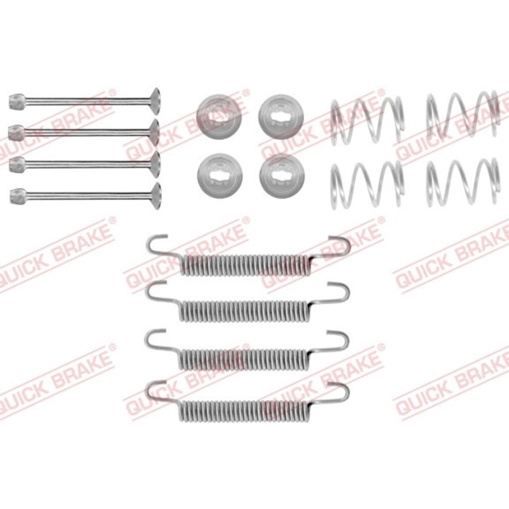Set Accesorii, Saboti Frana Parcare 105-0711 Opel Calibra A/Combo/Vectra A/Vectra B Saab 9-3/9-5/900 2 Vauxhall Calibra
