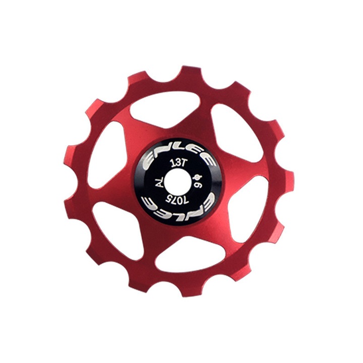 Piesa de schimb pentru ghidajul din aluminiu de 13T al schimbatorului de viteze spate pentru bicicleta