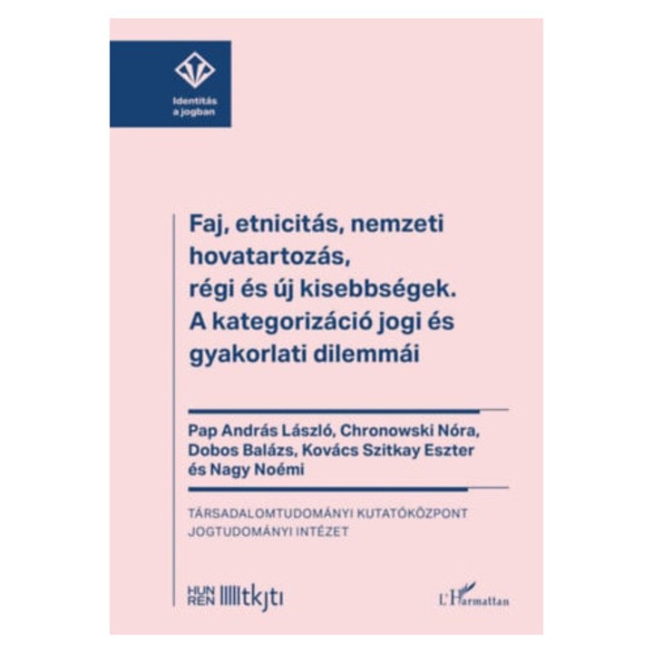 Pap András László, Chronowski Nóra, Dobos Balázs, Kovácsszitkay Eszter, Nagy Noémi: Faj, etnicitás, nemzeti hovatartozás, régi és új kisebbségek