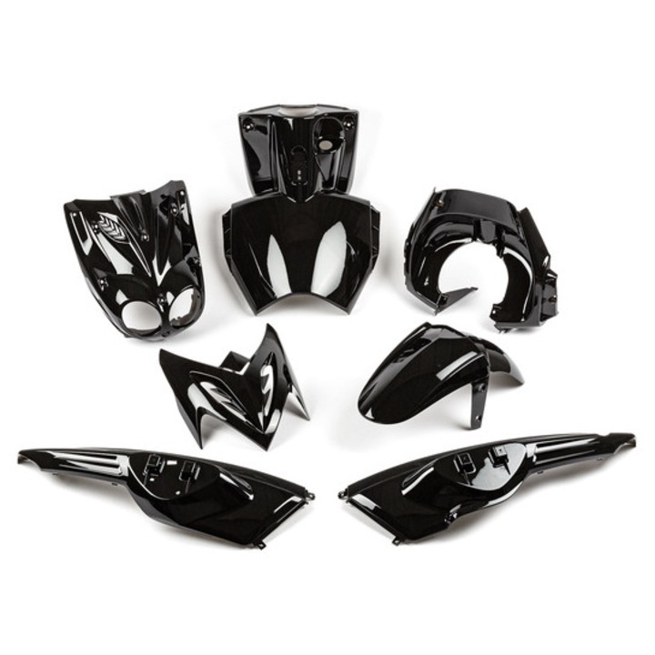 Kopidom Készlet 7 db fekete Yamaha Slider 2005 után MX_STR-985.30/BK