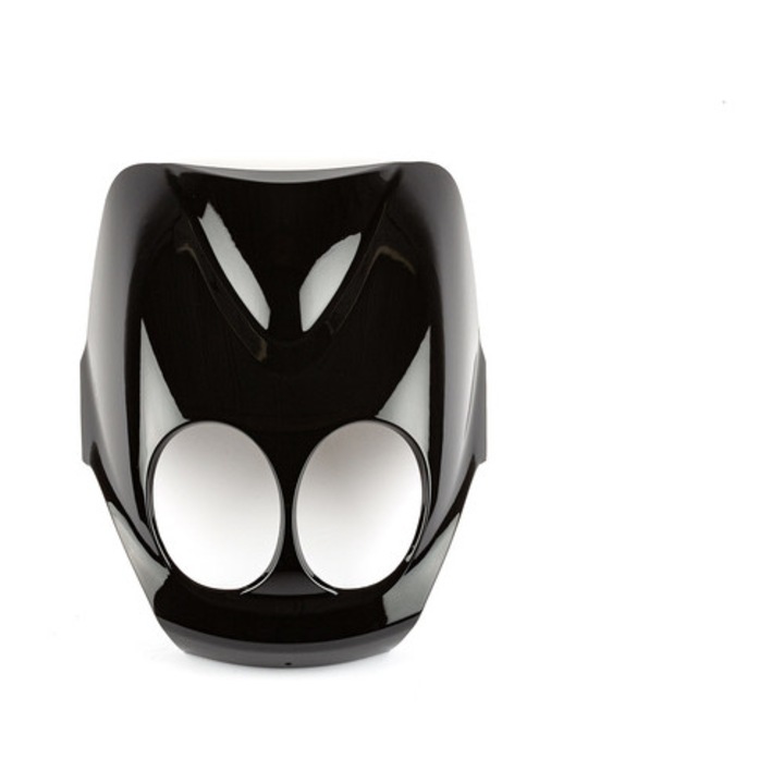 Első idom / fényszóró burkolat fekete Yamaha Neo's / MBK Ovetto 2008 után MX_STR-978.01/BK