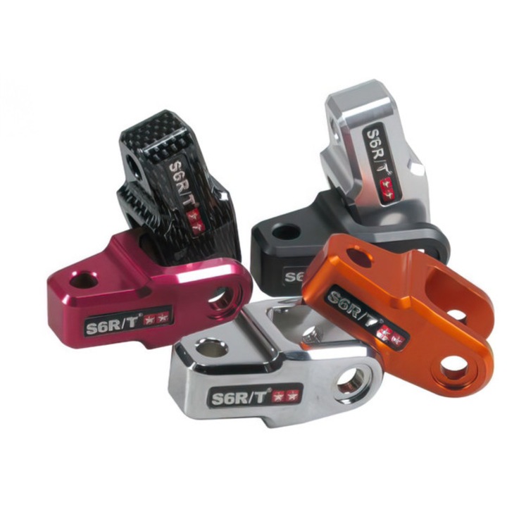 Emelő rúd Stage6 CNC +40mm Minarelli / Peugeot / Kymco karbon MX_S6-SSP367/CA