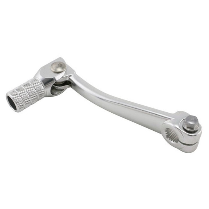 Manetă schimbător de viteze pliabilă AM6 aluminiu negru MX_STR-028.49/SI