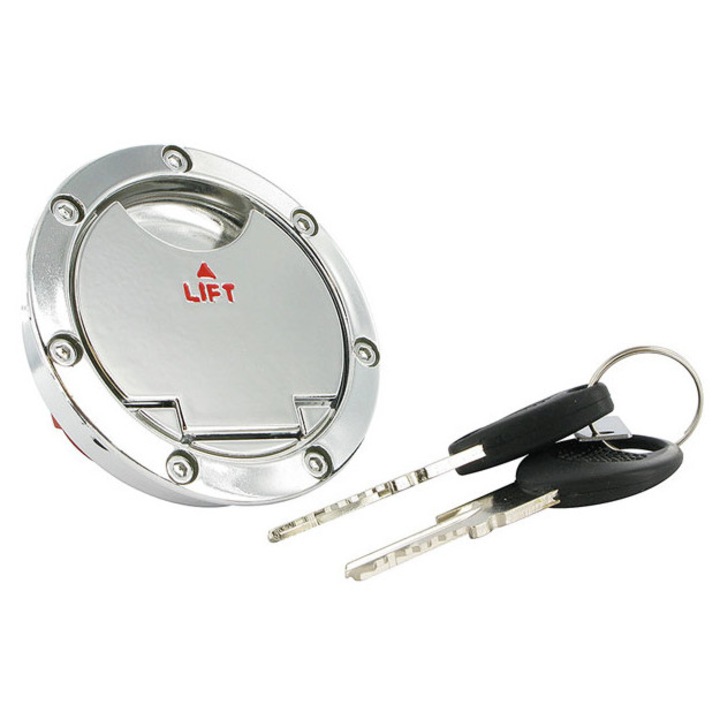 Üzemanyag sapka STR8 egyedi Yamaha Aerox / Nitro króm MX_STR-510.00/CR