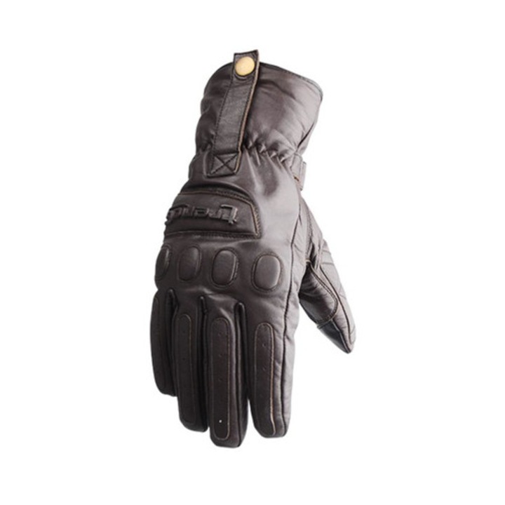 Motoros kesztyűk téli divatos GT820 Nalau barna M MX_CGN505127