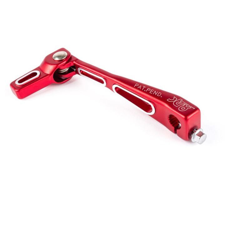 Manetă schimbător viteze AM6 aluminiu roșu MX_STR-028.57/RE