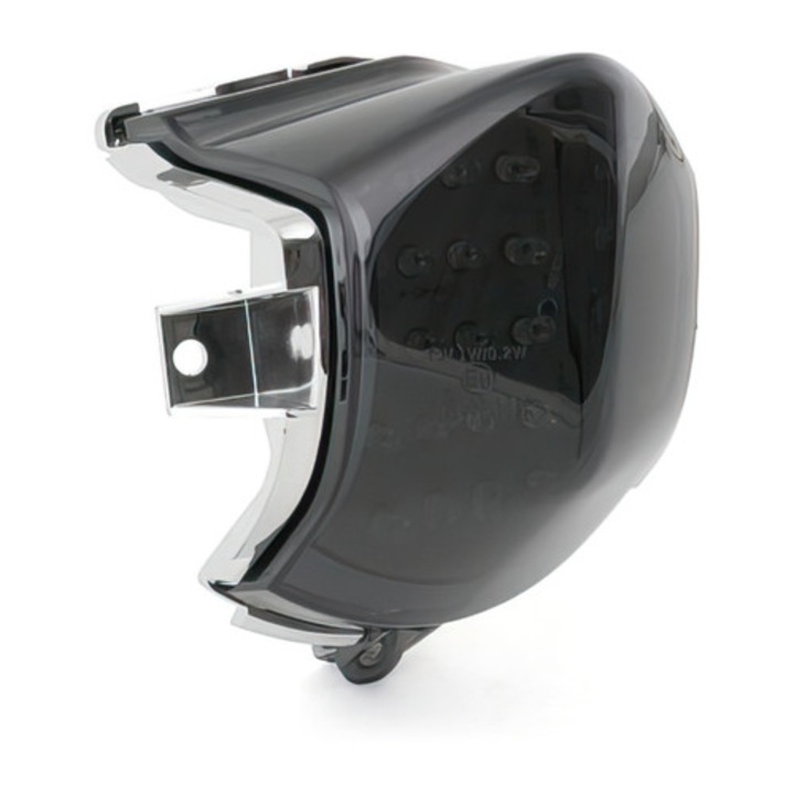 Fekete vonalas LED hátsó lámpa irányjelzőkkel, Aprilia SR Factoryhoz MX_STR-656.05/CE