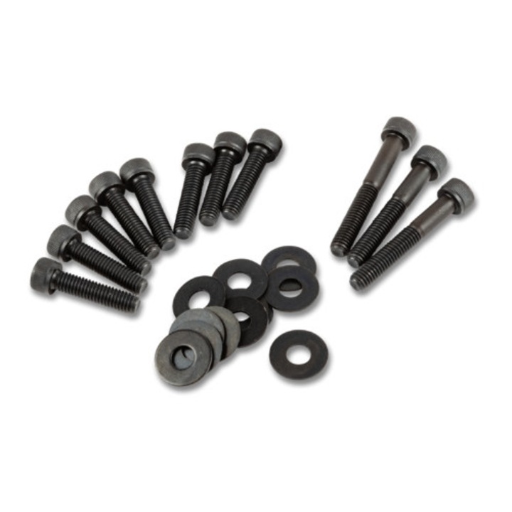 Csavar készlet variátor fedélhez acél fekete MBK Booster / Stunt / Yamaha BW's / Slider MX_STR-552.68/BK