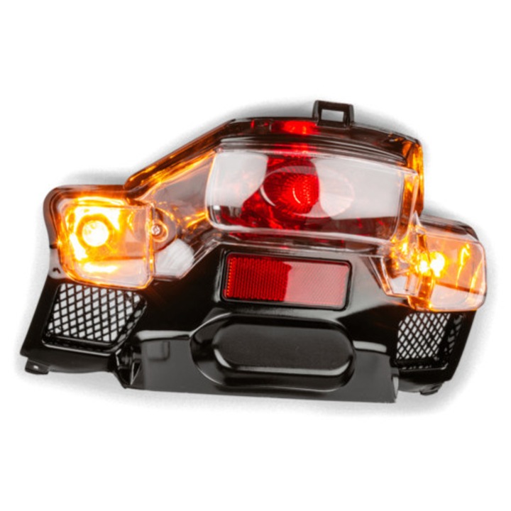 Faroklámpa Yamaha Spy fekete MX_STR-648.22