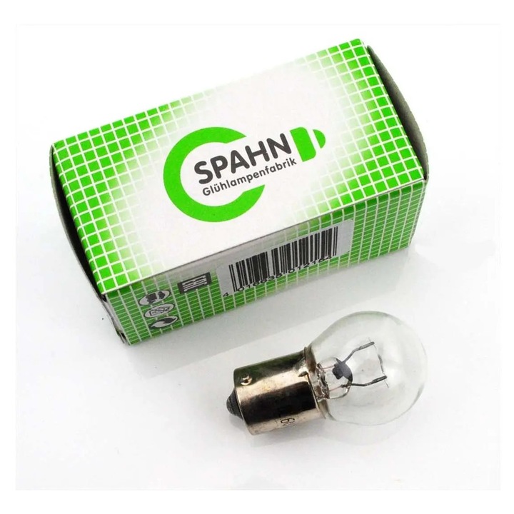 Bec far Hercules Supra 4, diametru 15mm, 6 Volți, 15 Wați MG00005298 Spahn Glühlampen