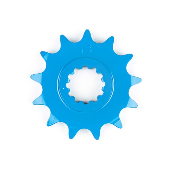 Első lánckerék 14 fog - 420 kék Minarelli AM6 MX_STR-714.88/BL