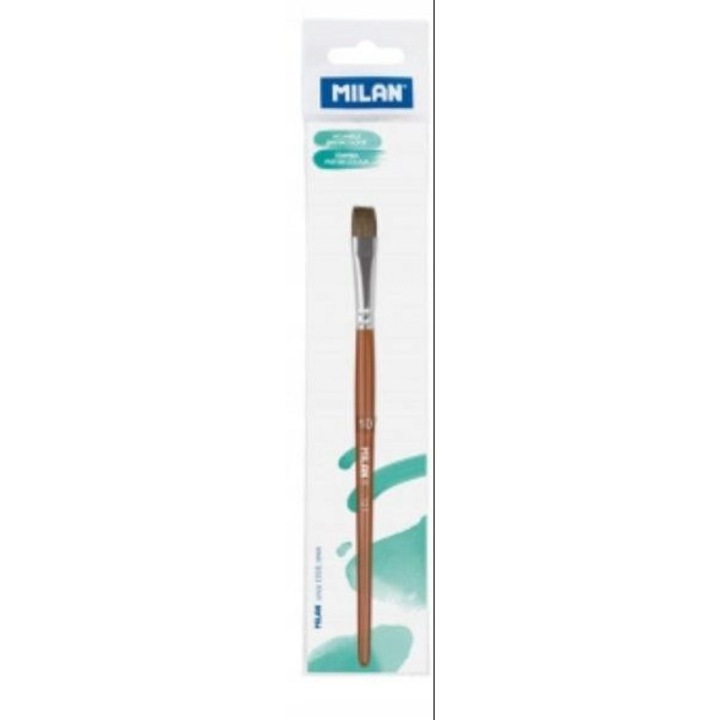 Pensula Milan Nr 10 Seria 121, Vopsea, Pereche Natural si Sintetic