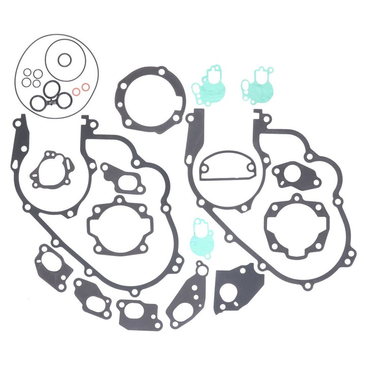 Set garnituri motor Athena aluminiu, cauciucat, cu inele O - cu/fără ungere separată pentru Vespa Largeframe 53418