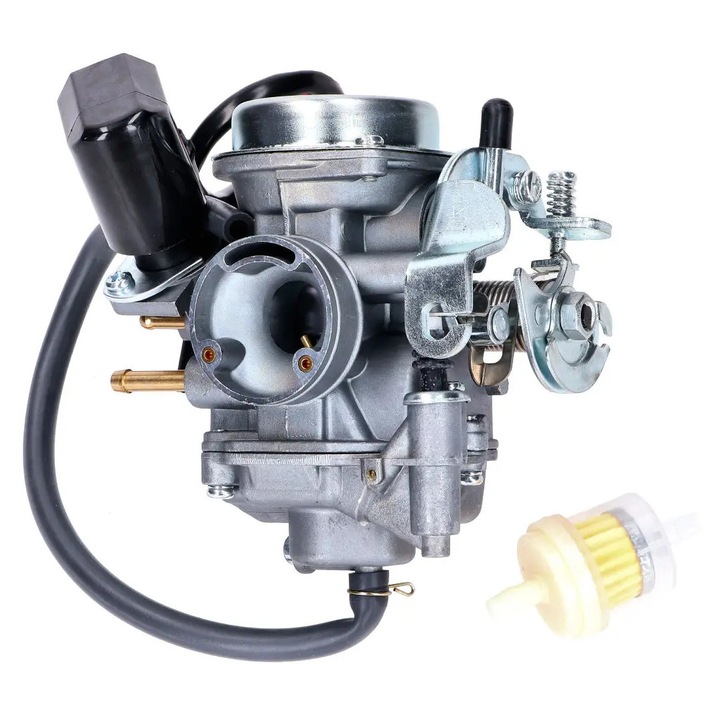 19 mm-es karburátor SYM Fiddle 2, Fiddle 3, Crox, Jet 4, Orbit 2 modellekhez 54033