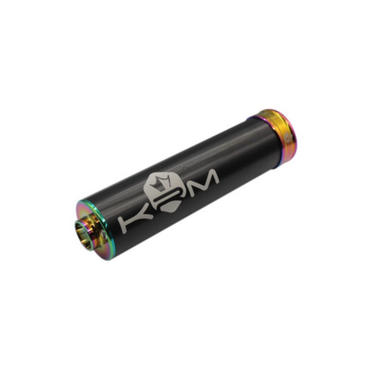 Kipufogó KRM 50 - 70 Fekete / Neokróm MX_KR118F