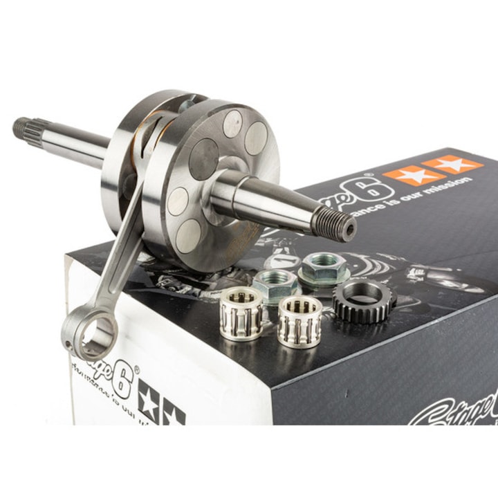 Főtengely Stage6 R/T löket=44mm / hajtórúd=90mm / dugattyúcsapszeg=14mm Piaggio NRG / Runner MX_S6-7914096