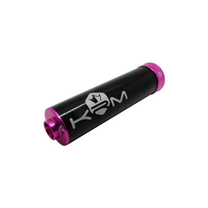 Kipufogódob KRM 50-70cc alu rózsaszín MX_KR556F