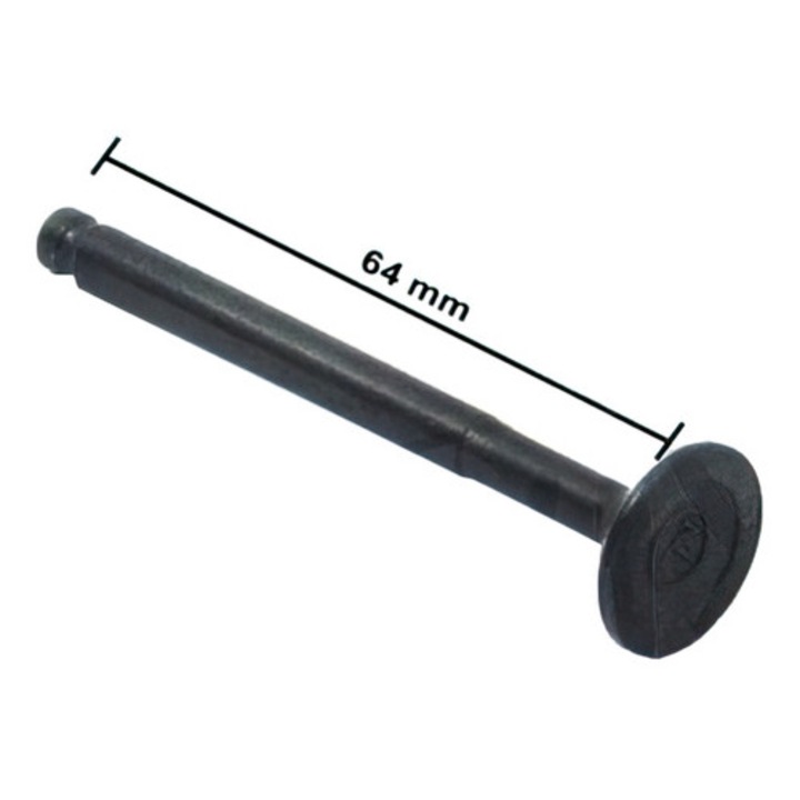 Rövid kipufogószelep, 64 mm, 50 köbcentis Kínai robogó / GY6 MX_L-SA32562