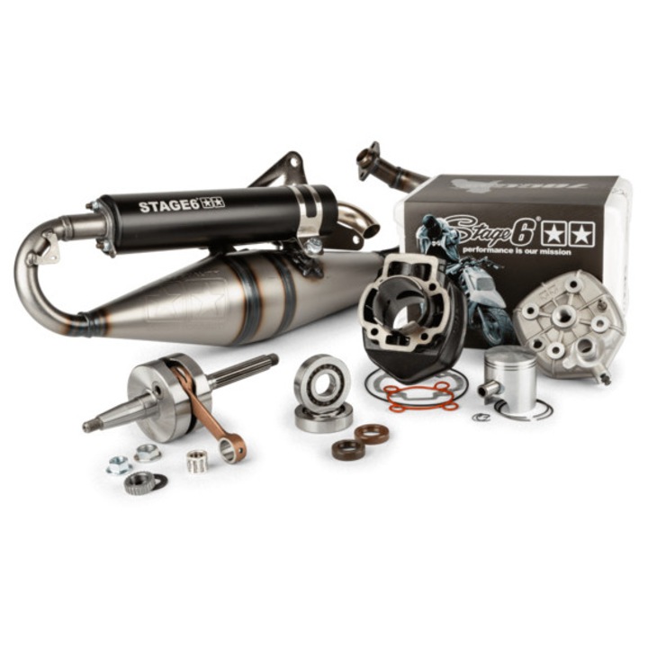 Tuning Készlet Stage6 70cc Streetrace öntöttvas Piaggio LC MX_S6-7214043/PACK2