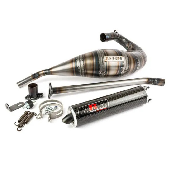 Barikit BRK Cross kipufogó 80/90cc magas rögzítésű Derbi DRD Prohoz MX_BAR-ESC-25