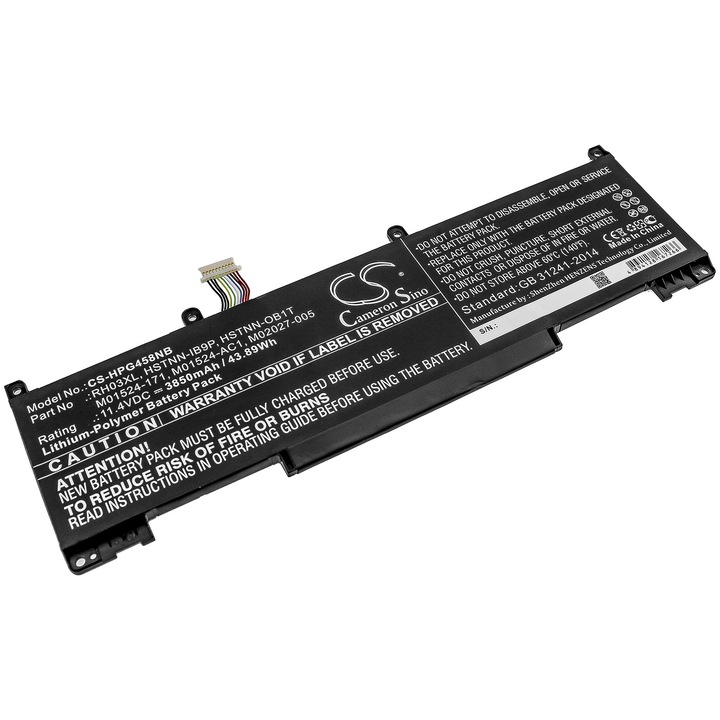 Baterie TECHTEK CS-HPG458NB Li-Polymer 3850mAh