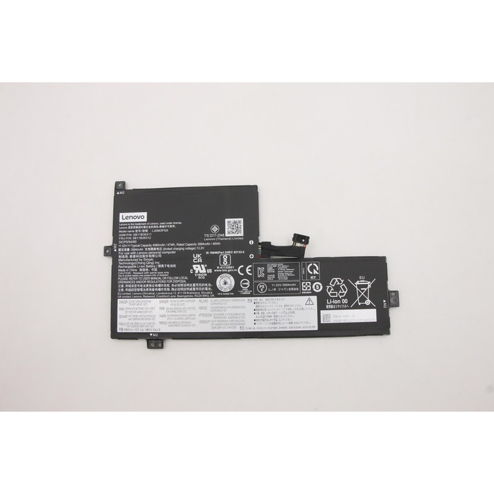 Laptop Lenovo 300e Chrome Gen3 Pollock, 11.52V, 47Wh, 3 celule