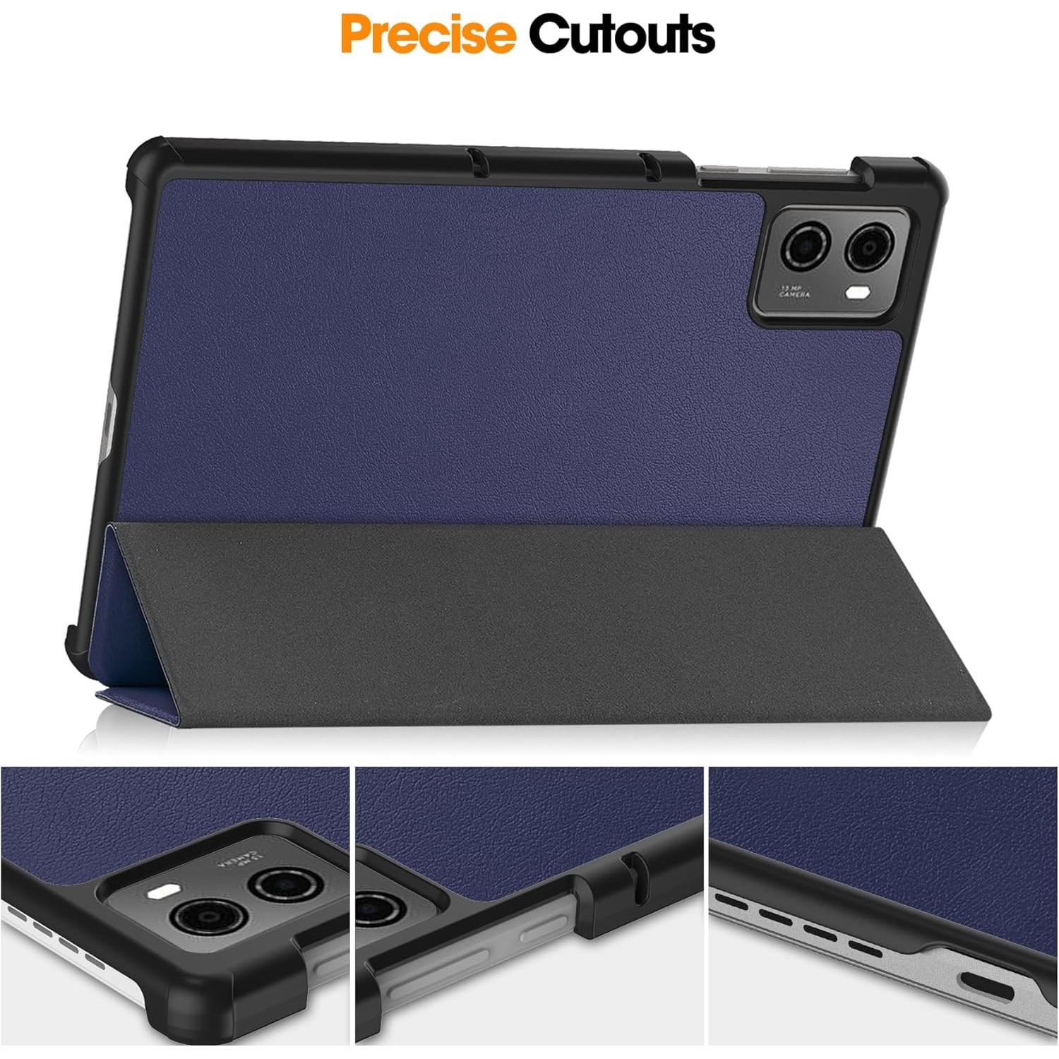 Husa pentru Lenovo Legion Tab Gen 3 2025 8.8 inch tip stand functie sleep/wake-up si inchidere magnetica, protectie 360 - albastru