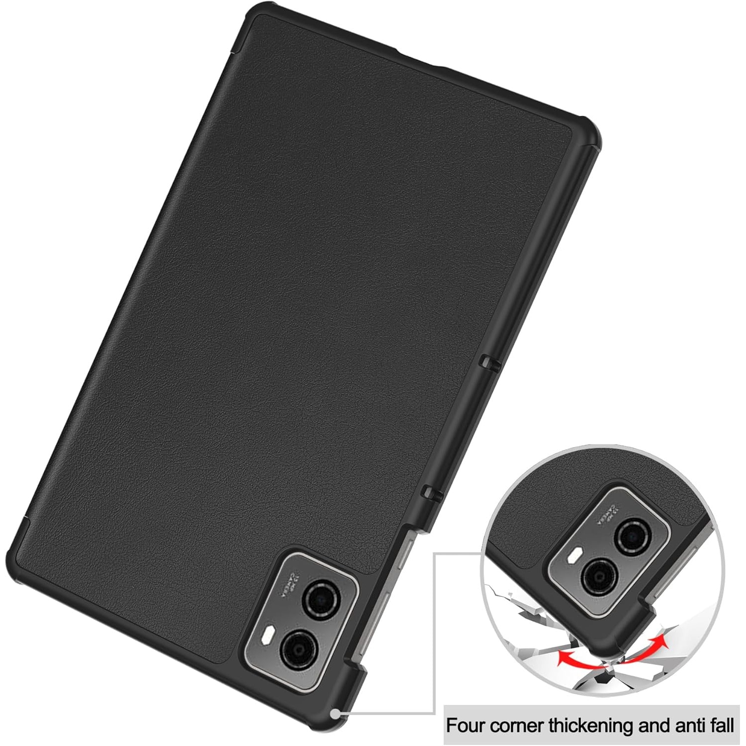 Husa pentru Lenovo Legion Tab Gen 3 2025 8.8 inch tip stand functie sleep/wake-up si inchidere magnetica, protectie 360 - negru