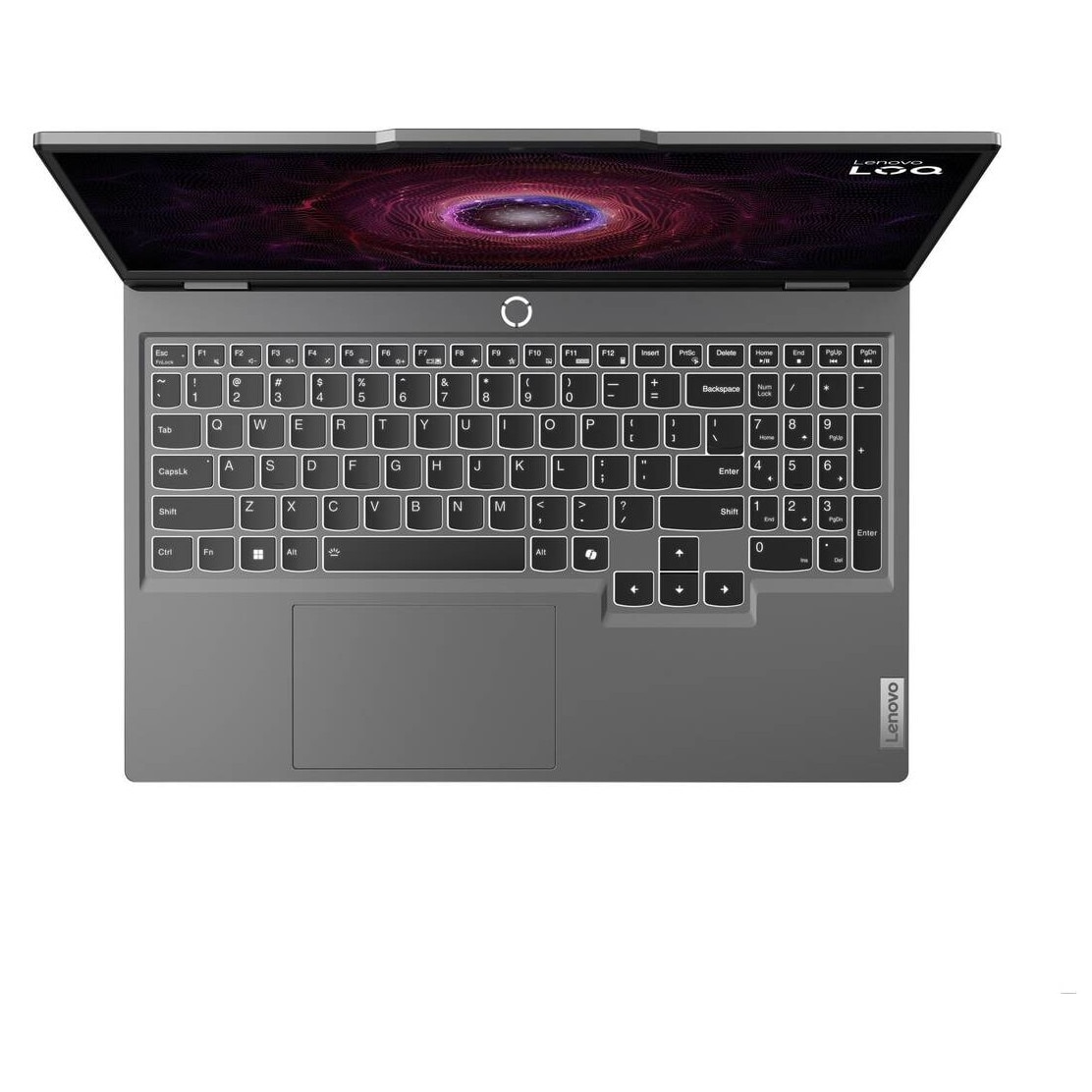 Laptop Lenovo LOQ 15ARP9 FHD 15.6 inch AMD Ryzen 5 7235HS 16GB 512GB SSD RTX 4050 Windows 11 Home Luna Grey