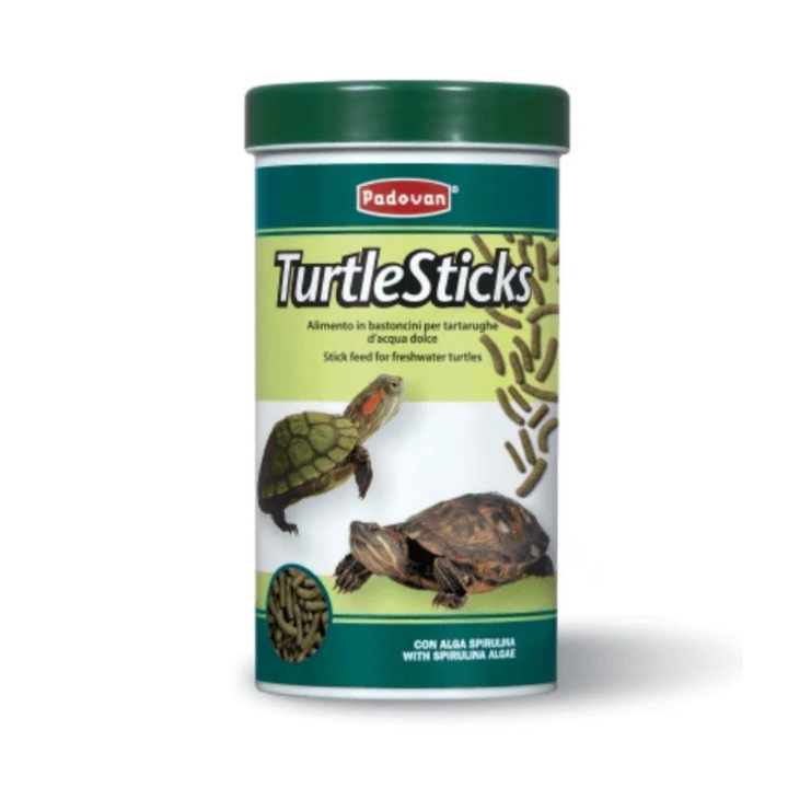 Hrana pentru broaste testoase Padovan Turtle Sticks, 75g/250ml