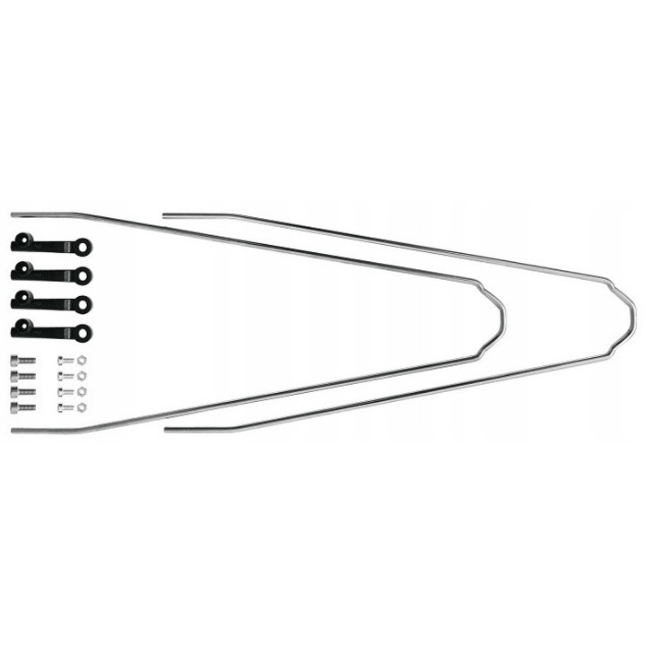 Set Suporturi Aripi Bicicleta SKS Velo 42/47 Urban Trekking Argintiu