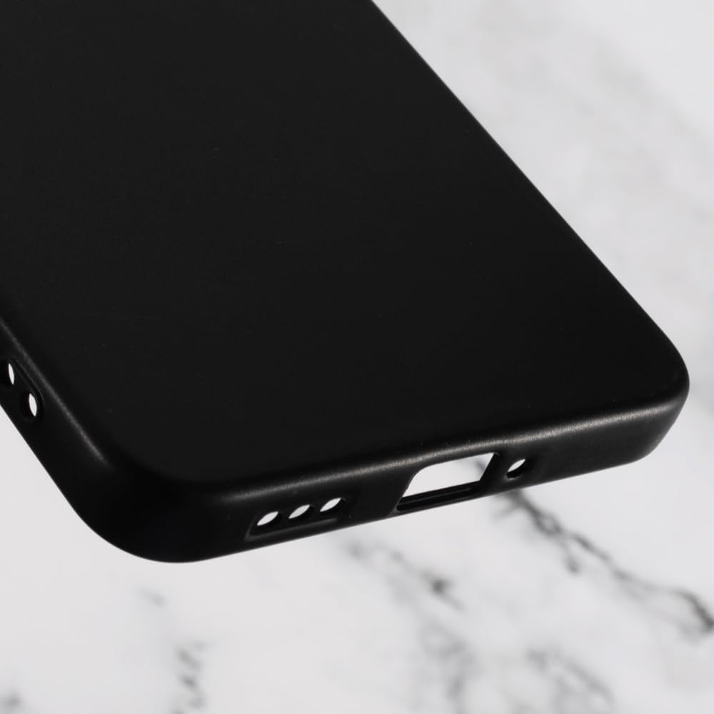 Husa pentru Oppo Reno 12F / 12FS 5G, Silicon Negru, cu protectie camera, BzStore