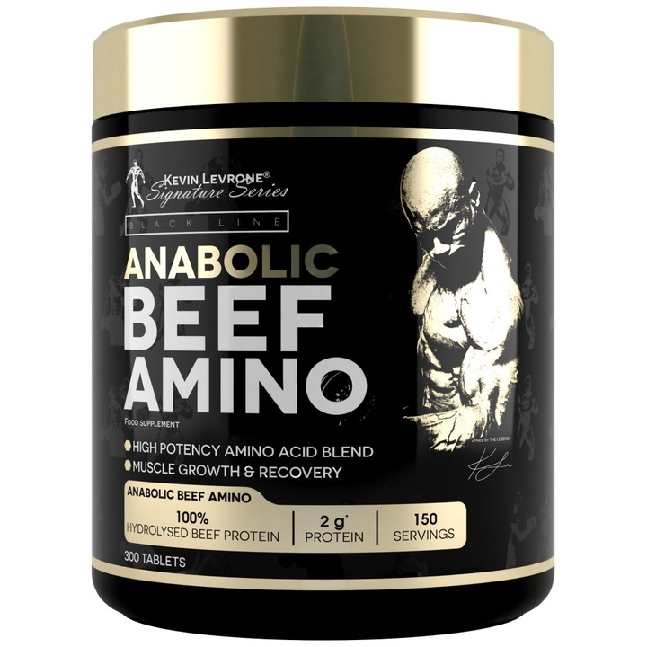 Хранителна добавка Kevin Levrone Anabolic Beef Amino, 300 Таблетки
